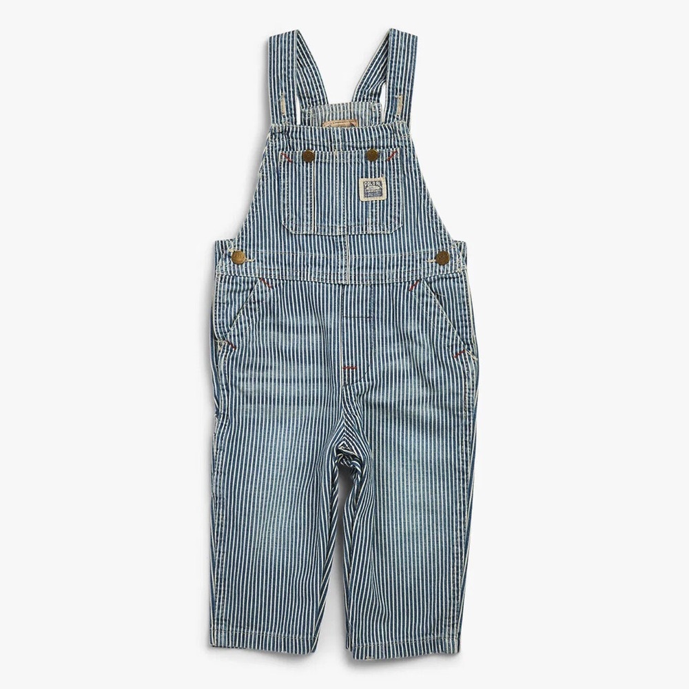 Polo Ralph Lauren Classic Striped Overalls for Kids 9m
